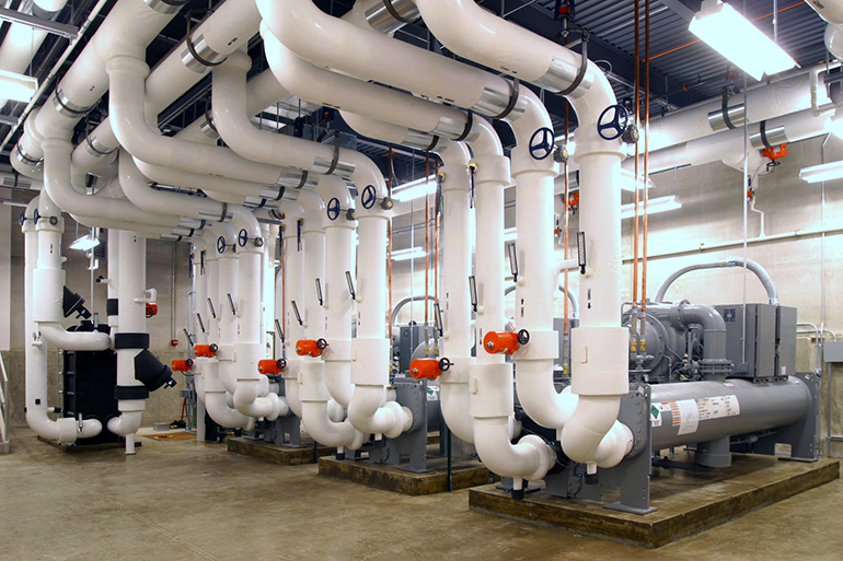 Commercial HVAC Installtion - Chillers - Chilled Water Systems