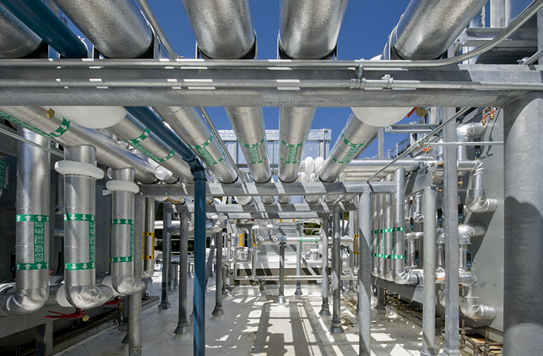 Chilled Water System Piping 