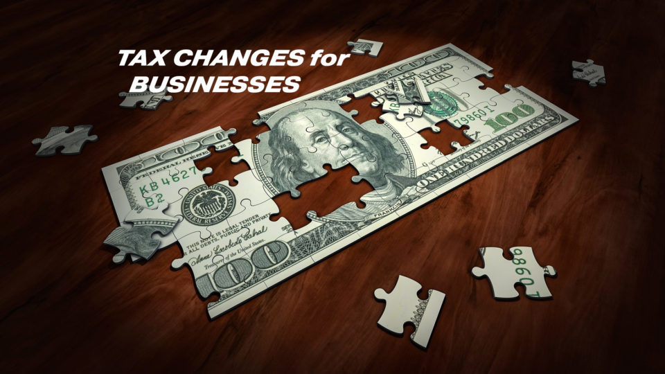Tax Changes for Businesses